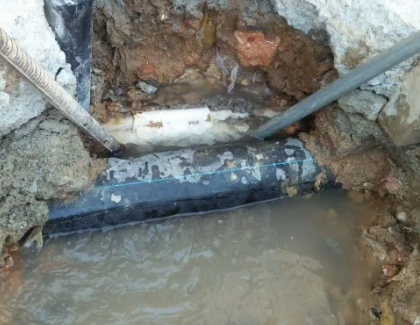 盘县测漏水之水管漏水